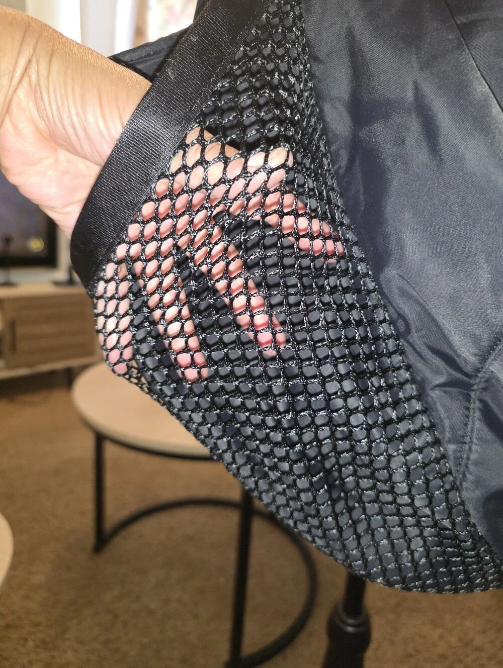 Nike Black Sport Backpack with Mesh Sides